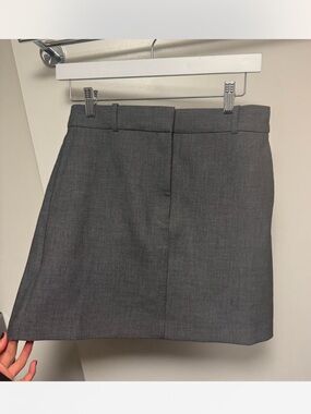 Aritzia Classic Grey Skirt